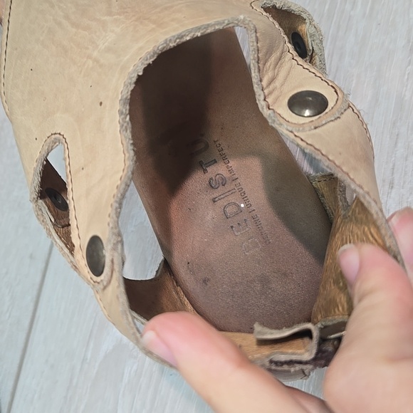 Bed Stu Women Boho Hobo Leather Sandals Flats Shoes Sz 10 - Picture 14 of 14